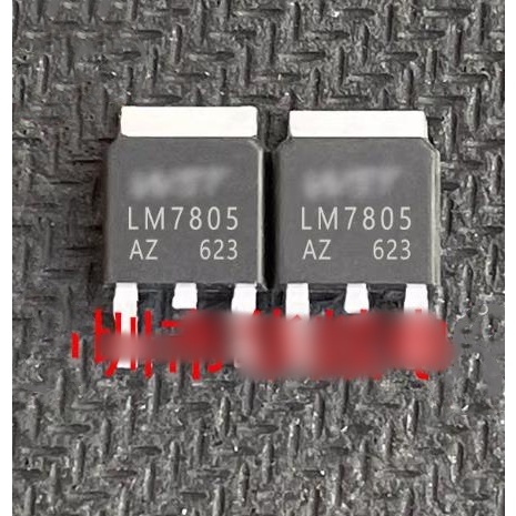 10 chiếc bóng bán dẫn LM7805 LM7805AZ TO-252 5V