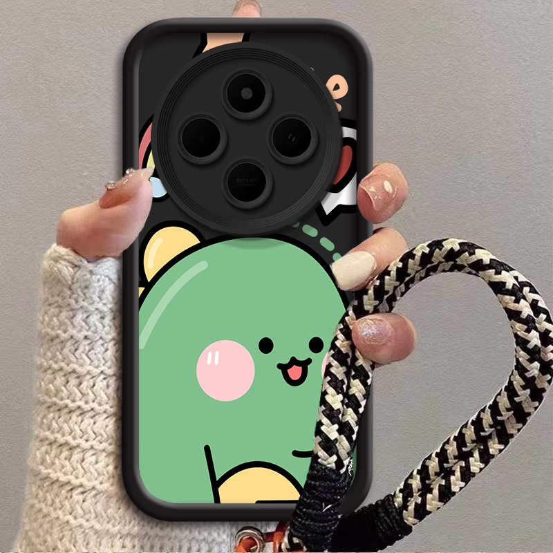 Ốp Khủng Long Dễ Thương Cho Redmi14C 5G Redmi12 Redmi12C Redmi11A Redmi13 Redmi13 5G Redmi13X Redmi1