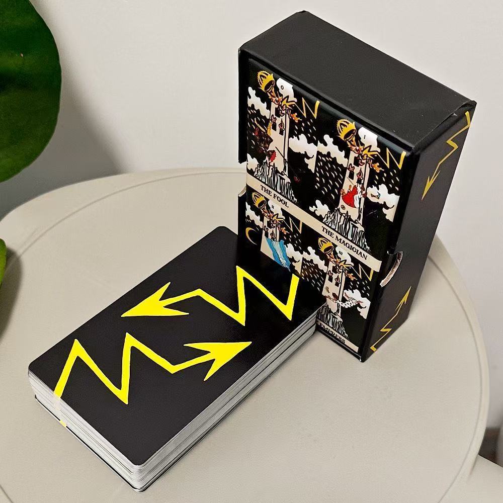 [Sẵn sàng] Heaven and Earth Cover 12 * 7cm High Tower Takeover Tarot English Board Game Card Game To