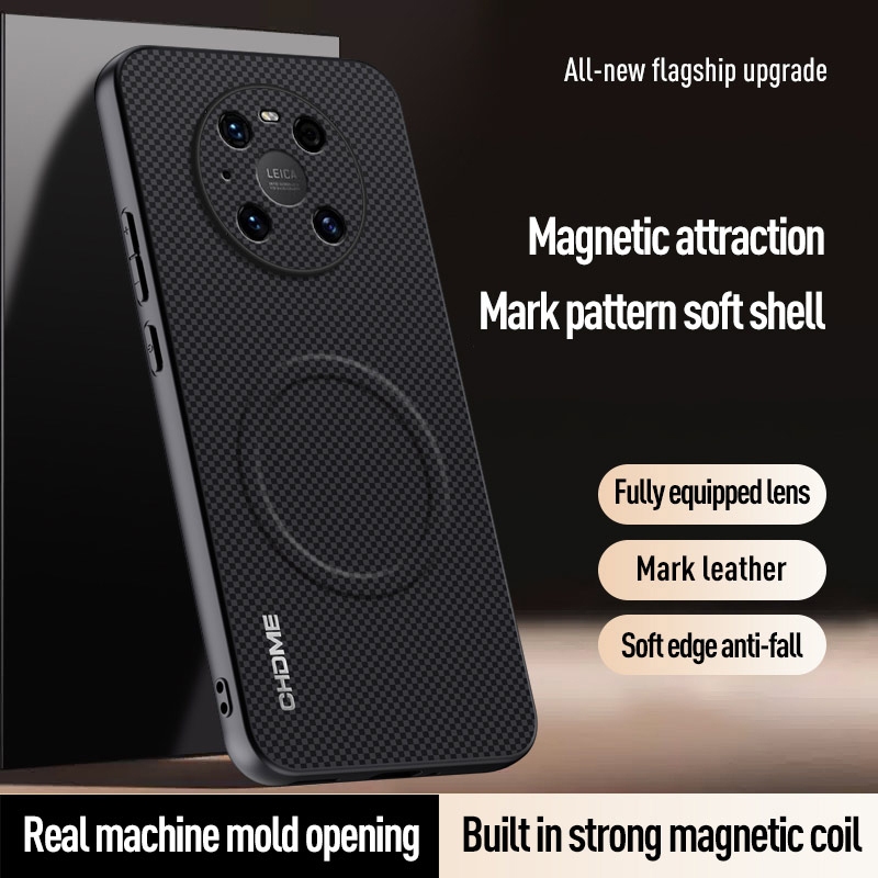 Ốp Lưng Cho Huawei Mate 40 Pro 5G Mate40Pro NOH-NX9 NOH-AN00 NOH-AN01 Vỏ Điện Thoại Da Hấp Thụ Từ Tí