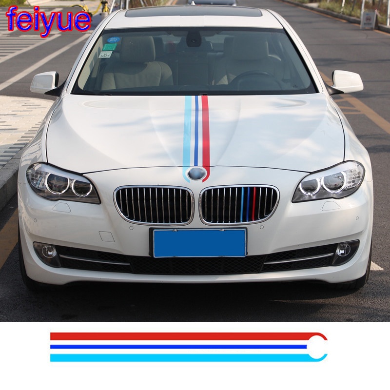 1 Miếng Dán Đầu Ô Tô Cho Xe BMW F10 → F30 E30 → E90 M3 M4 M5 320 330 328 520 530 550