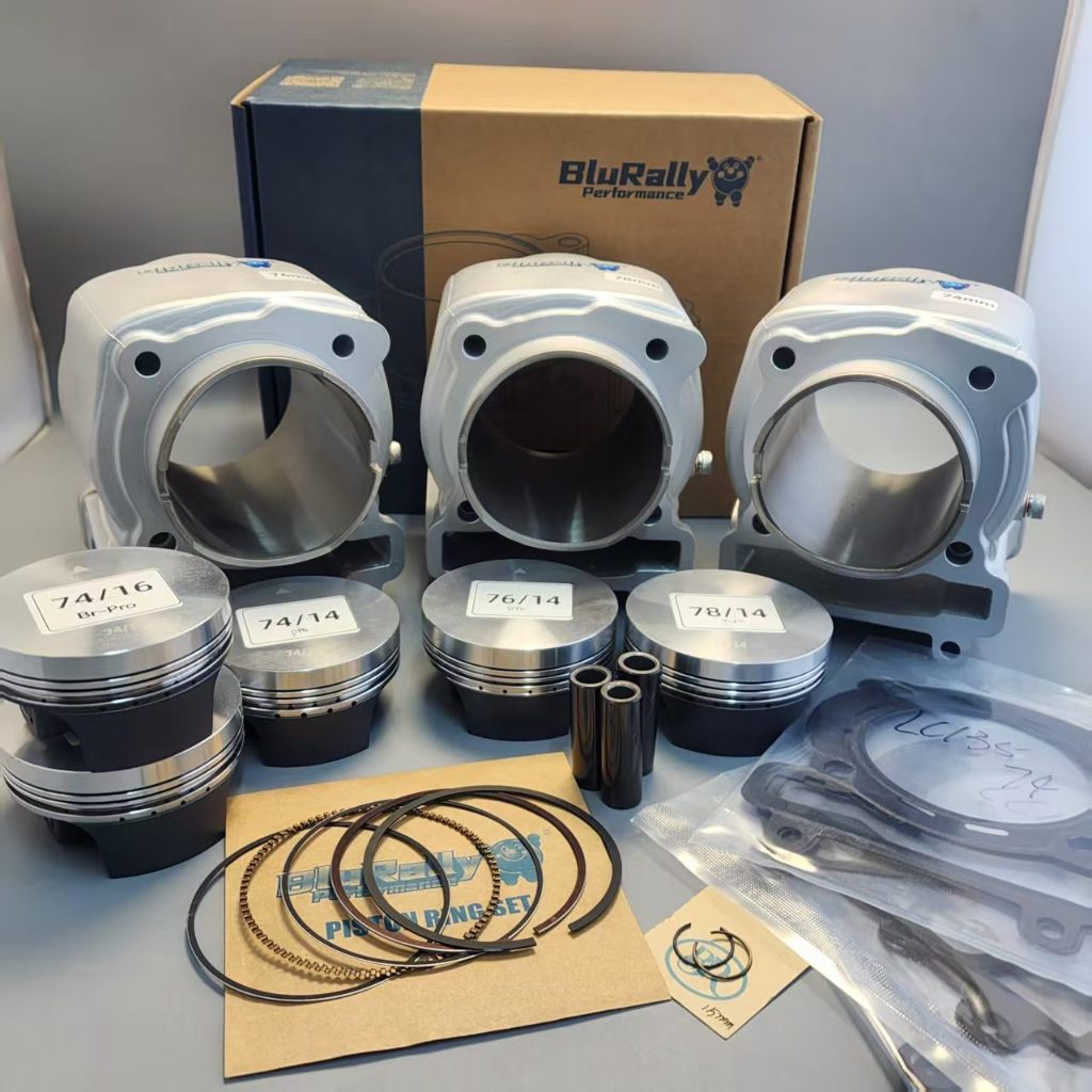 Open Drag Race Pro-Racing Bộ xi lanh lỗ khoan lớn 74 / 76 / 78mm cho Yamaha LC Series Sửa đổi động c