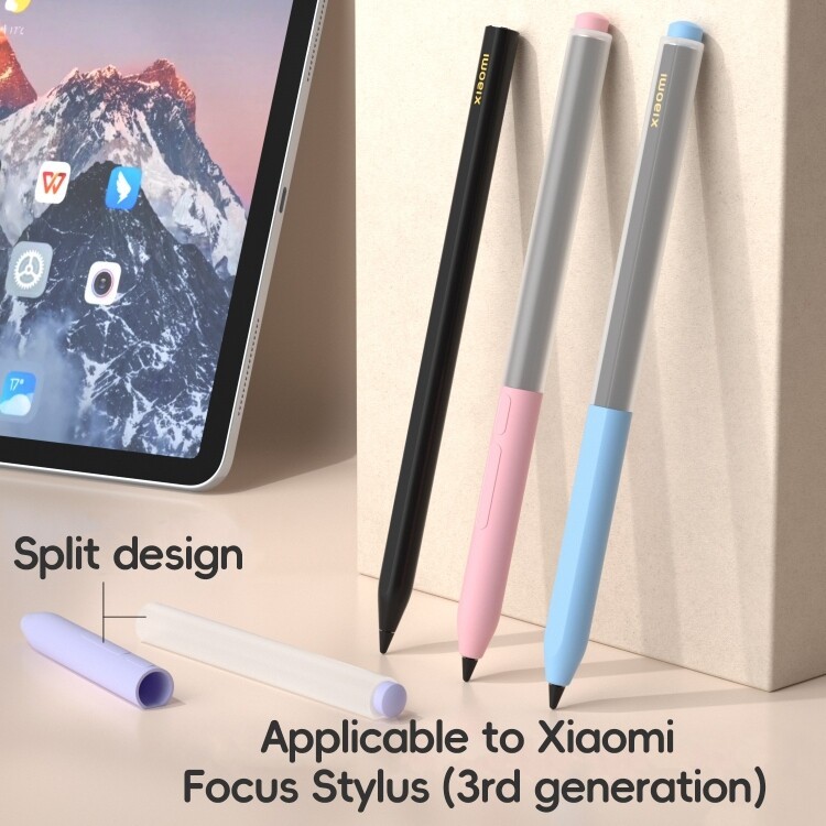 Ốp Silicon Mềm Cho Xiaomi Focus Pencil Jelly Skin Tay Chống Trơn Trượt Touch Stylus Pen Vỏ Bảo Vệ Ch