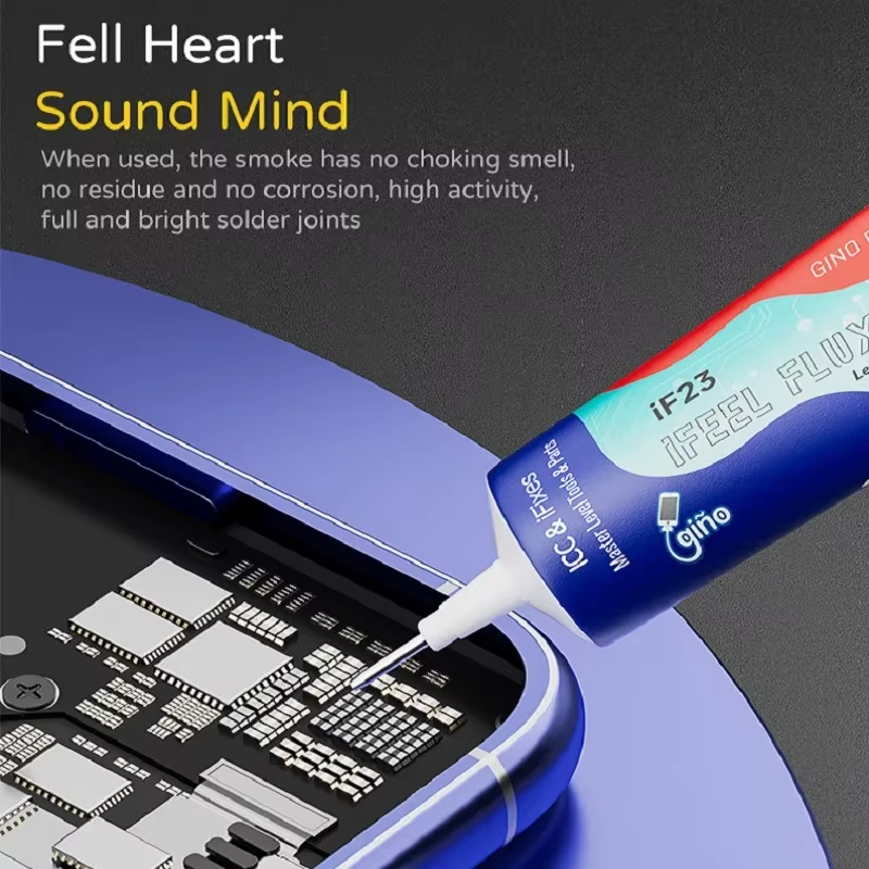 IFixes IF23 Zero Halogen Hàn Không Chì Dán Dễ Dàng Tin Bga Flux Dán Không Sạch Hoạt Động Cao Hàn Dầu