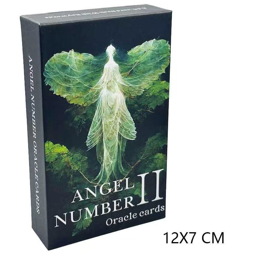 [Hàng có sẵn] Heaven and Earth Cover 12X7CM Number Angel Oracle 2 English Board Game Card Game Angel