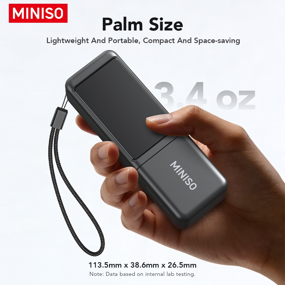 MINISO MS120 Tai nghe hỗ trợ dịch thuật AI Tai nghe Bluetooth 6.0 Tai nghe Bluetooth không dây Pin dự phòng 3000mAh Màn hình LED Đèn pin Hiển thị mức pin Chất lượng âm thanh HiFi Microphone | BigBuy360 - bigbuy360.vn