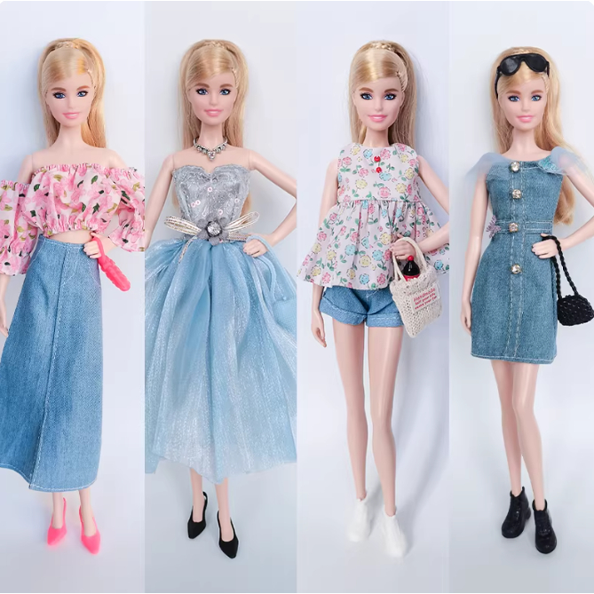 Quần áo búp bê Barbie 30cm Váy búp bê Barbie Váy áo khoác