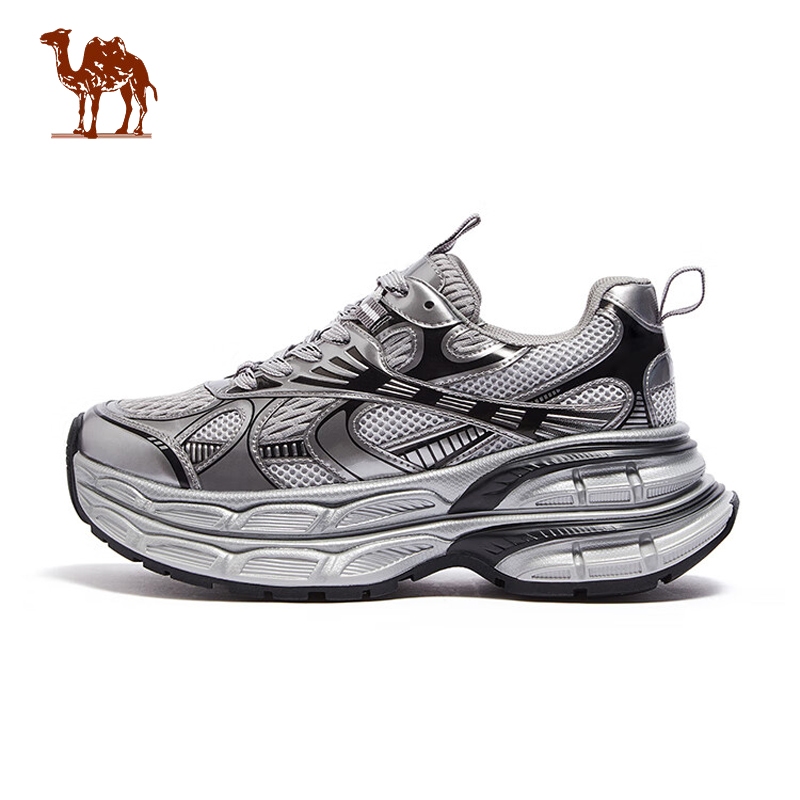 Giày thể thao nam cổ điển CAMEL CROWN Giày đế dày tăng chiều cao Giày thường ngày