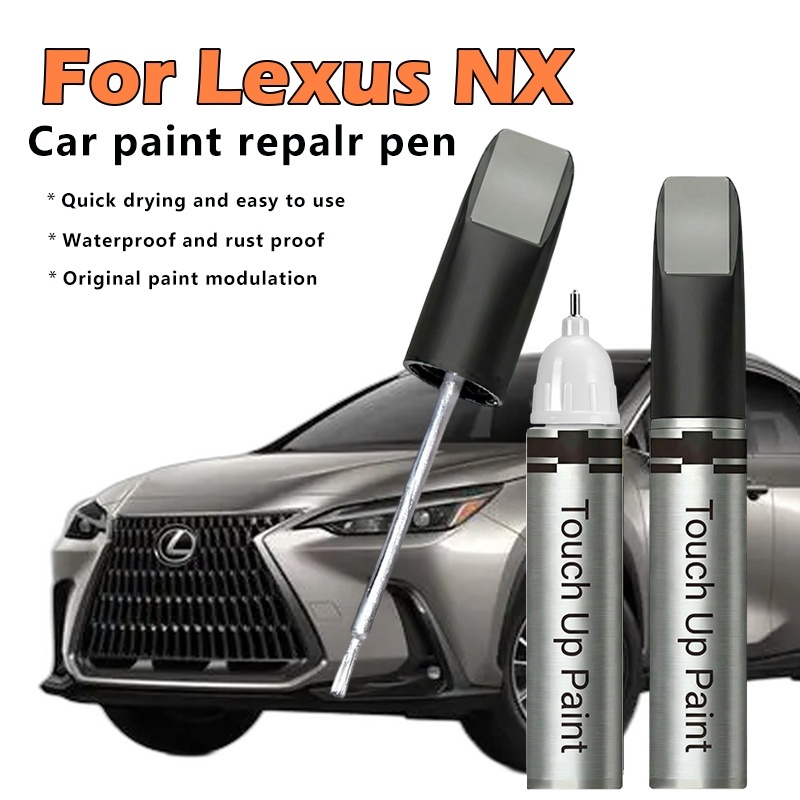 Lexus NX-Touch Up Paint cho ô tô Touch Up Paint Auto Scratch Repair Pen Brush và Tip 2 trong 1