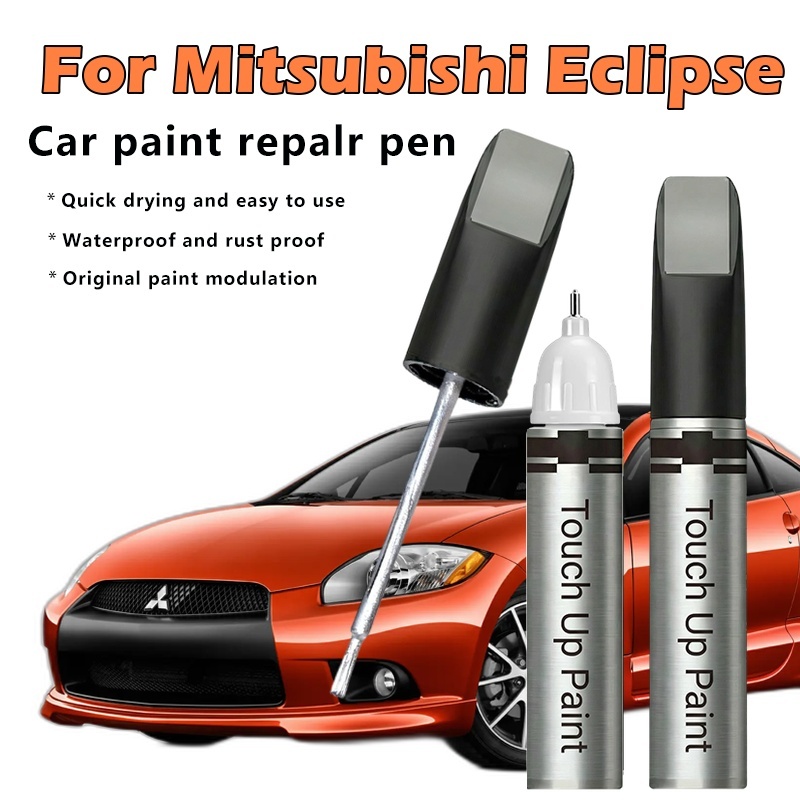 Mitsubishi Eclipse-Touch Up Paint cho ô tô Touch Up Paint Auto Scratch Repair Pen Brush và Tip 2 tro