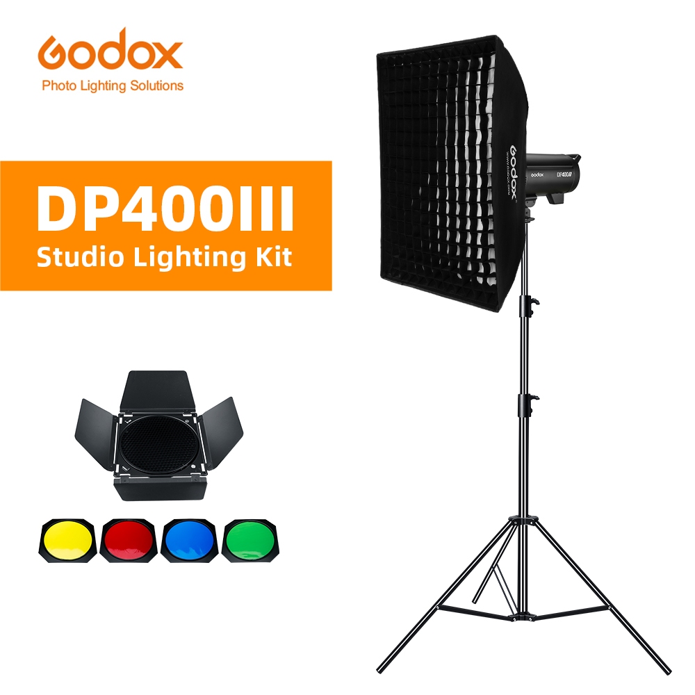 Godox DP400III 400W GN80 2.4G Tích Hợp X System Studio Đèn Flash Nhấp Nháy Để Chụp Ảnh Chiếu Sáng Fl