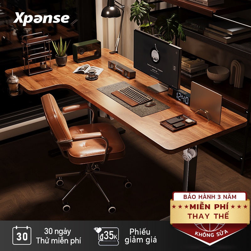 Xpanse L-W7 Bàn làm việc văn phòng – thiết kế góc chữ L tiên phong, bàn làm việc, bàn nâng hạ thông minh, bàn học thông minh | BigBuy360 - bigbuy360.vn