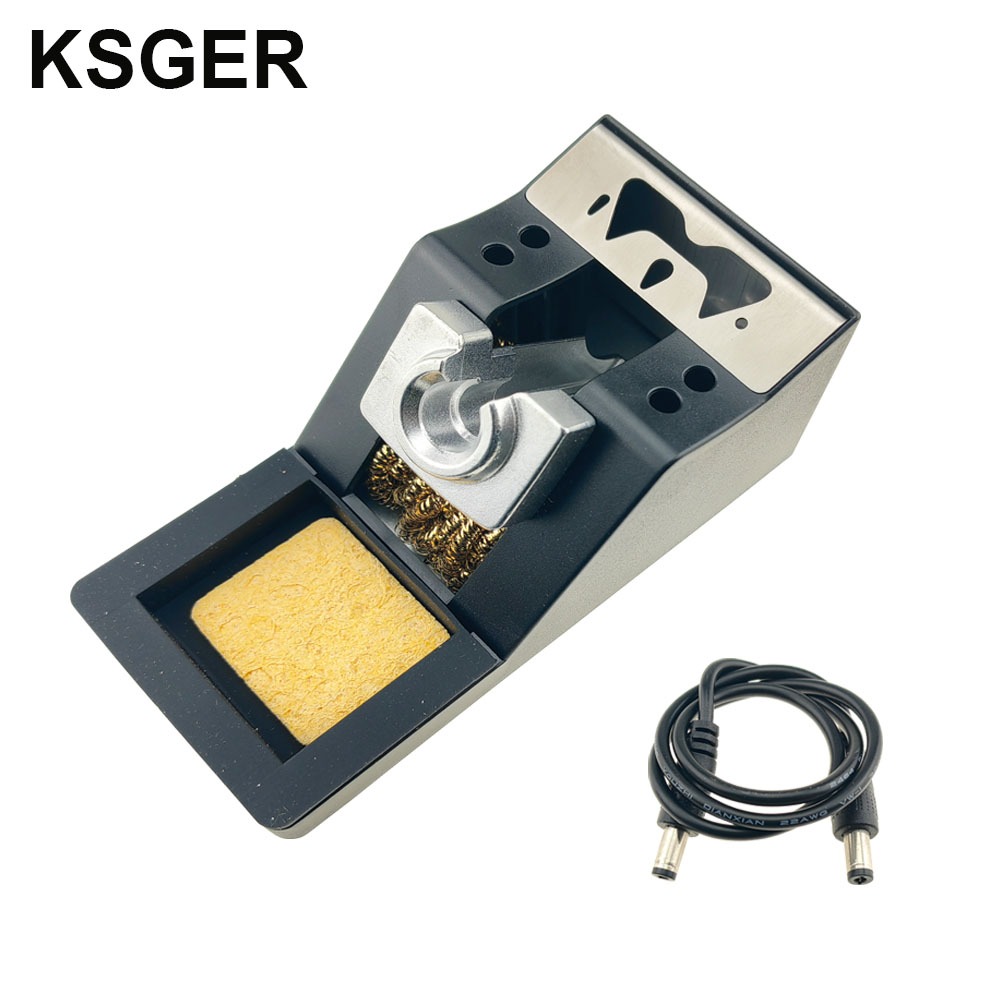 KSGER C115 C245 C210 Tay Cầm Giá Đỡ Hàn Trạm Đứng Cho JBC Đầu Sắt Sửa Chữa Dụng Cụ Hàn Hợp Kim Nhôm 