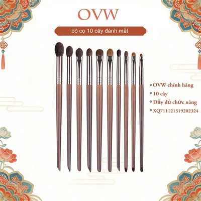 【OVW】  Bộ 10 cọ trang điểm chuyên nghiệp chất lượng cao XQ7111214151619202324