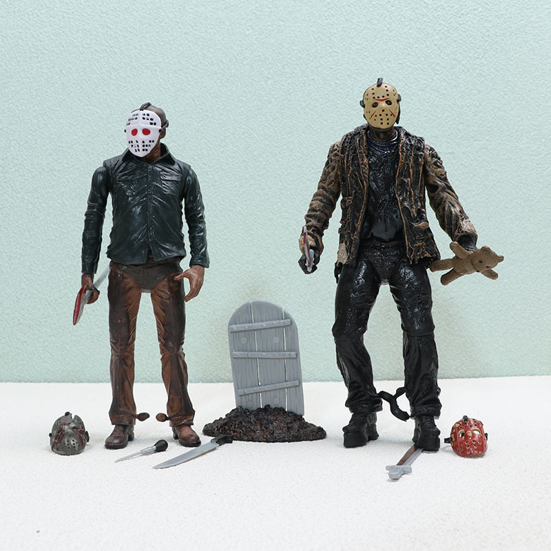 16cm Freddy Vs Jason Ultimate Jason (Fvj) 7 ” Cân Nhân Vật Hành Động Pvc Bộ Sưu Tập Mô Hình Đồ Chơi 