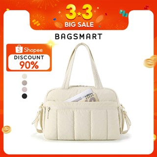 BAGSMART TÚI Du Lịch Túi Duffel Nhẹ Túi Tote Thể Thao Đeo Vai Túi Tập Gym Hành Lý Cho Nữ Weekender TravelBag