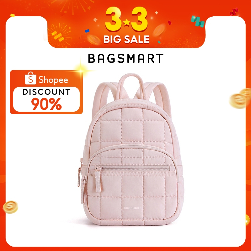 BAGSMART Ba lô Mini Túi đi học dễ thương Ba lô đi chơi cho bé gái mới Túi du lịch thông thường dành cho nữ