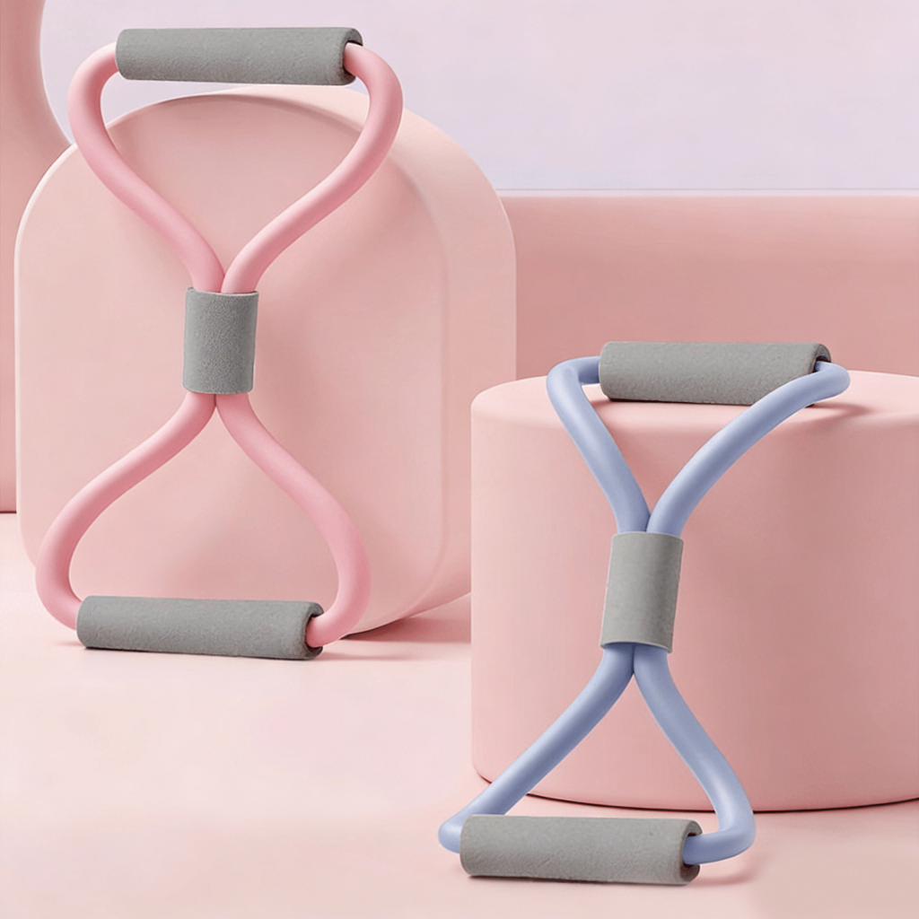 Dây kháng lực tập luyện lưng 8 hình 35lbs