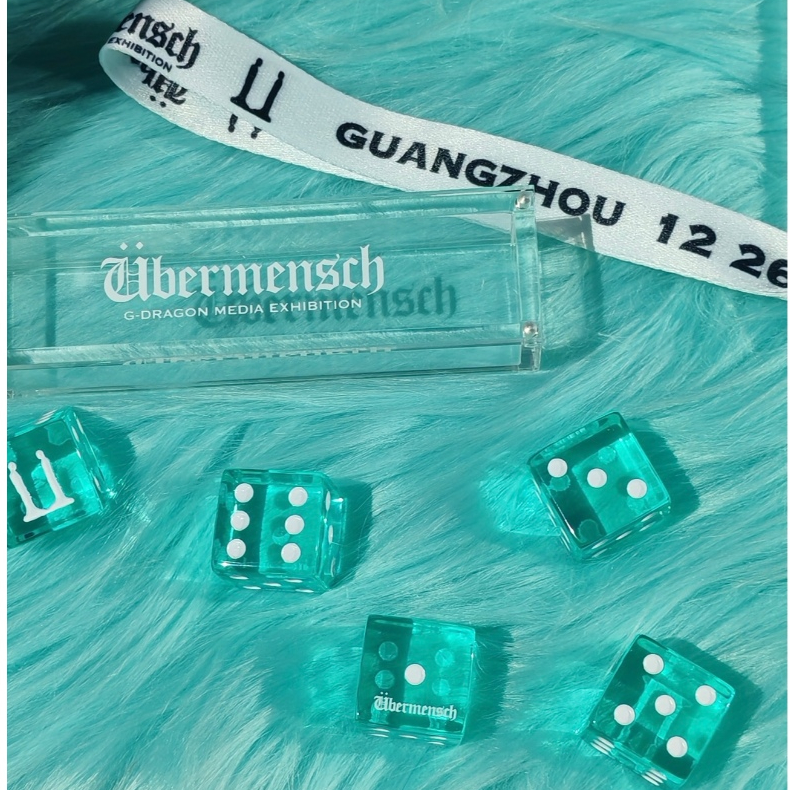 G-Dragon GUANGZHOU dice setBộ xúc xắc giới hạn G-Dragon GUANGZHOU dice set