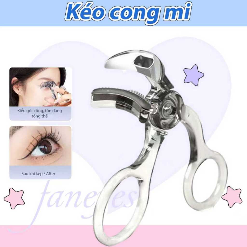 FANEYES Kẹp mi một chạm là cong góc rộng hoa mặt trời định hình cong bền lâu dễ dùng cho nữ người mớ