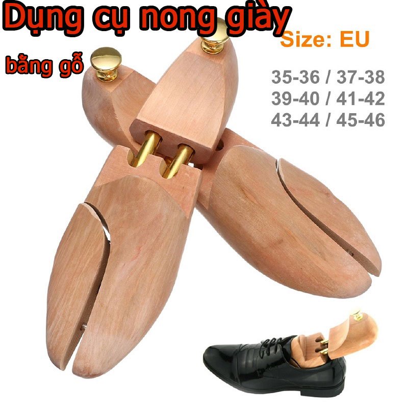 Dụng cụ nong giày bằng gỗ Cây giữ form giày shoe tree Nam Nữ Giữ Dáng Giày Hiệu Quả