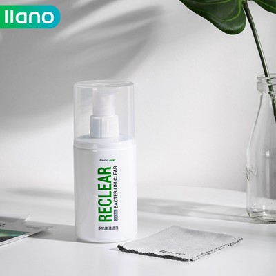 Bộ làm sạch màn hình máy tính xách tay llano J5 cho máy ảnh / ống kính / TV / màn hình / điện thoại / màn hình, dung tích lớn 200 ml, có vải làm sạch