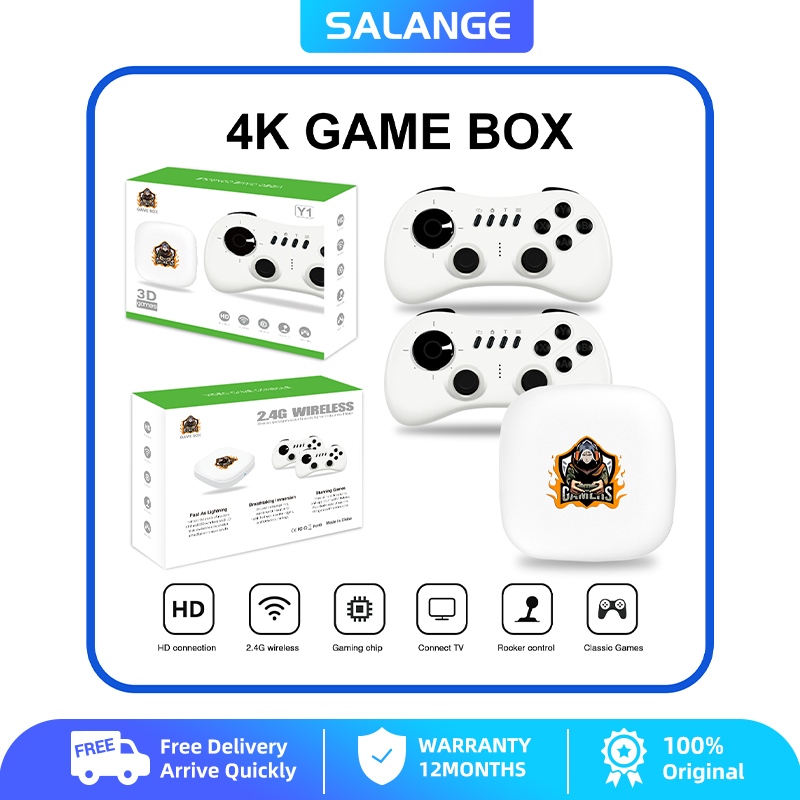 Trò chơi điện tử Salange Y1 Mini TV Game Stick Máy chơi game cầm tay Tay cầm chơi game không dây 2.4