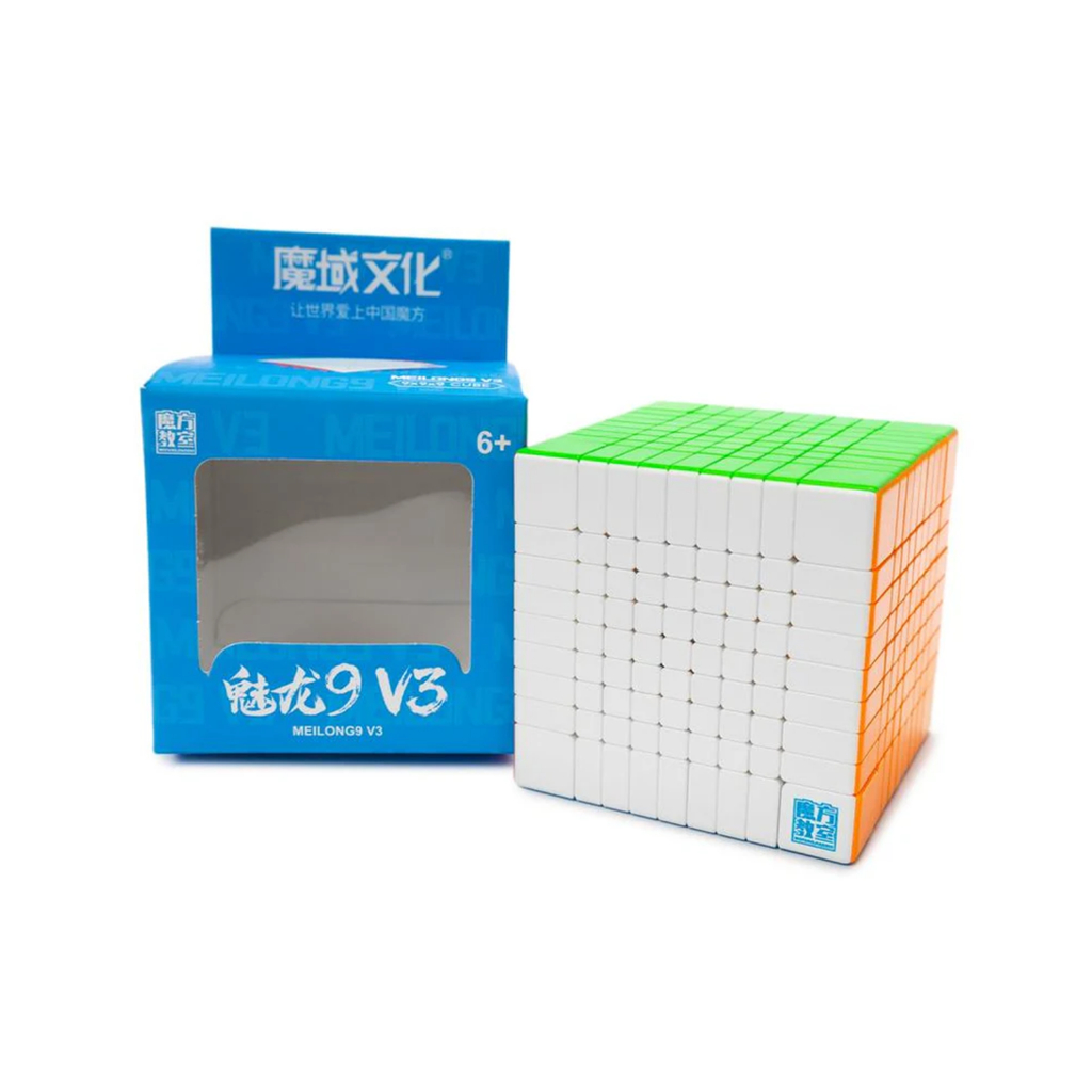 MoYu 9X9 Cube MFJS MeiLong 9x9 V3 Magic Speed Cube Stickerless Đồ chơi Fidget chuyên nghiệp Meilong 