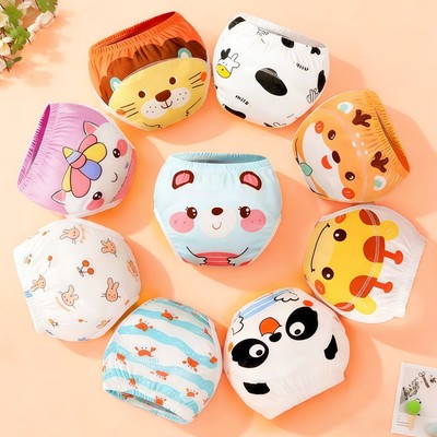 Quần tập đi vệ sinh cho bé trai bé gái mùa hè bé có thể giặt được tã lót dùng một lần tã thiết bị thoáng khí