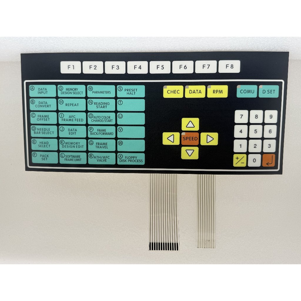 Phụ tùng máy thêu Tajima EG205B10000 EG5205A10000 EG5200A1000 Tajima TMEG Bảng điều khiển màng bàn p