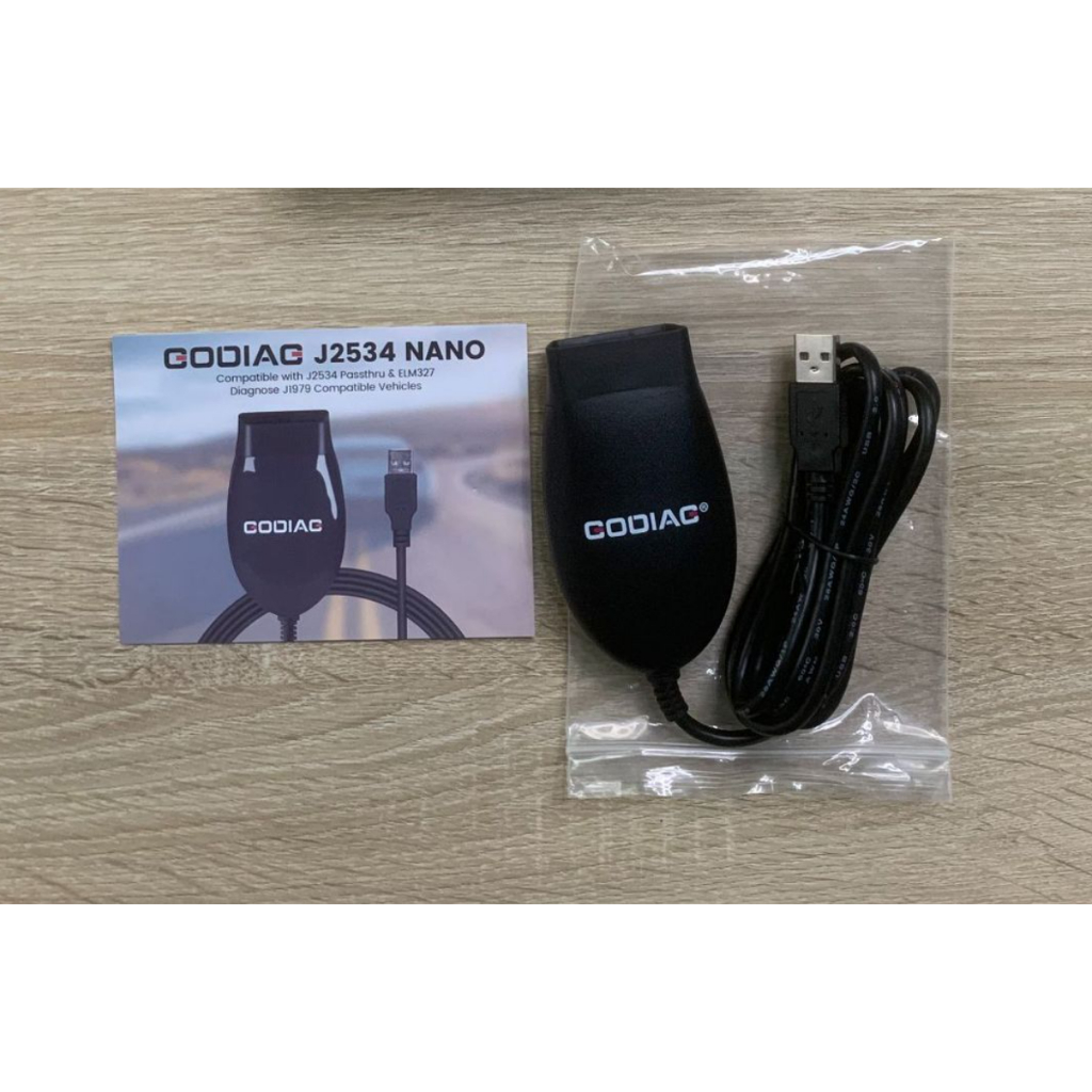 Cáp chẩn đoán Passthru GODIAG GD101 J2534 cho Ford Mazda / Honda / Toyota / Renault / Forscan / Scan