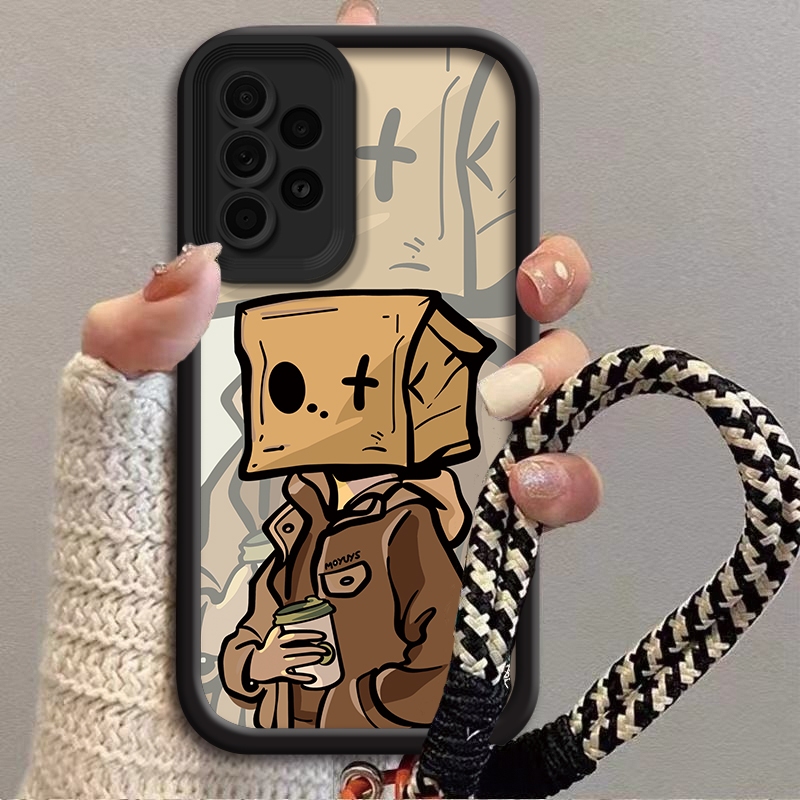 Ốp lưng nam đeo mặt nạ cà phê cho Samsung A52 Samsung A52S 5G Samsung A53 5G Samsung A54 5G Samsung 