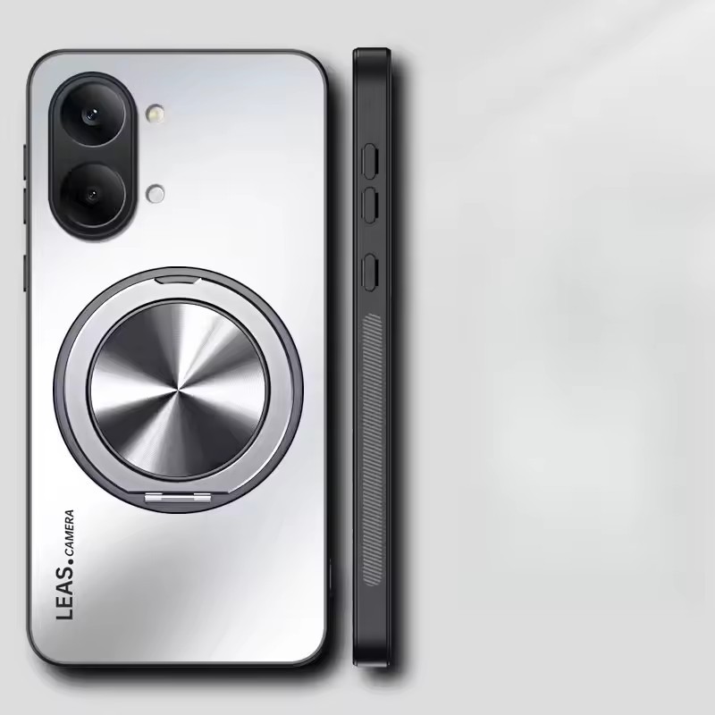 Dành Cho POCO X8 X7 X6 F8 F7 F6 F5 F4 F3 Pro Max Redmi Turbo 5 4 Max Ốp Lưng AG Frosted 360° Giá đỡ 