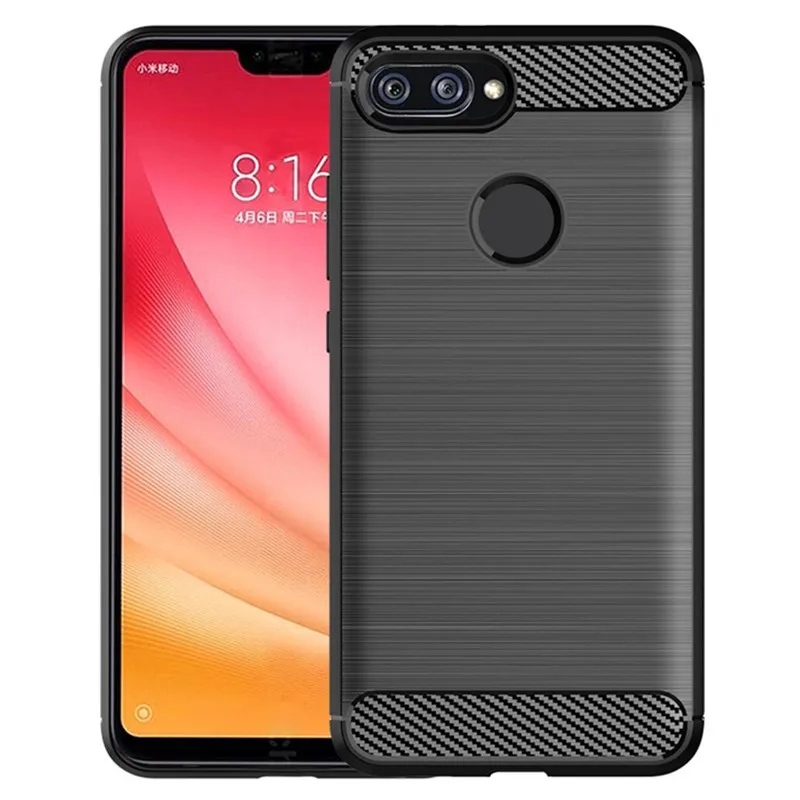 Ốp Lưng TPU Mềm Cho Xiaomi 8 Lite mi 8lite Vỏ Điện Thoại Thông Minh Mềm Cho mi8 Lite Họa Tiết Chống 