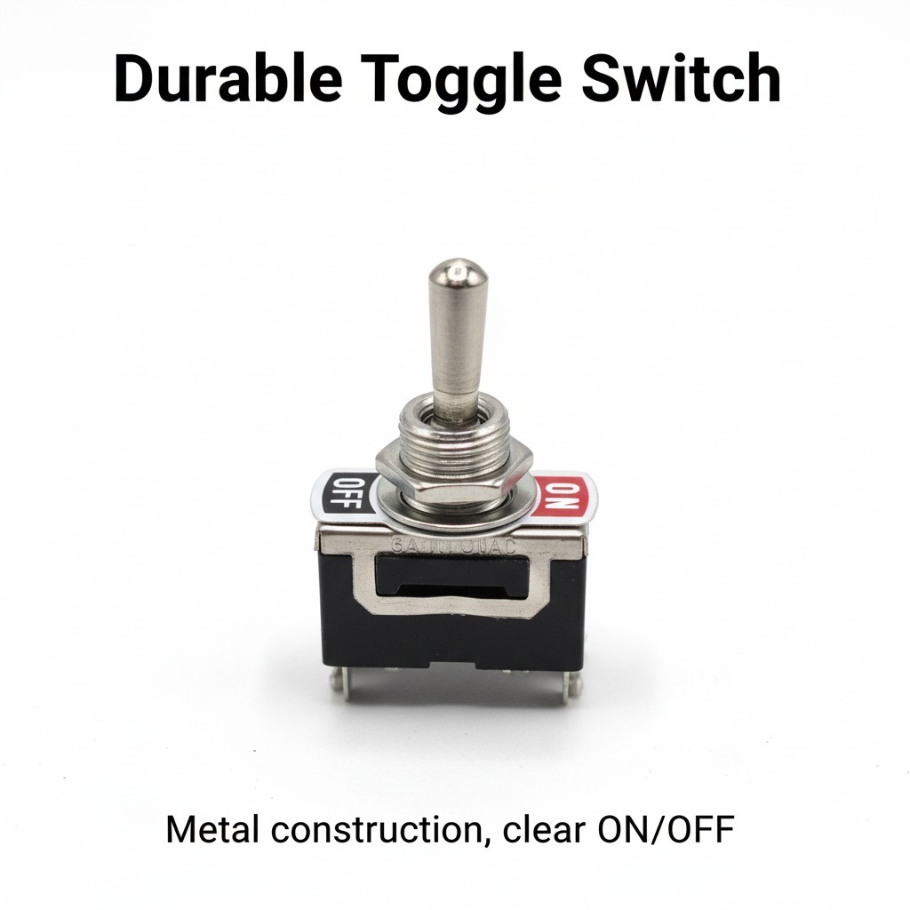 Set 1 Công Tắc Nút Bấm Không Thấm Nước 2nd KN3-101A 1 20A