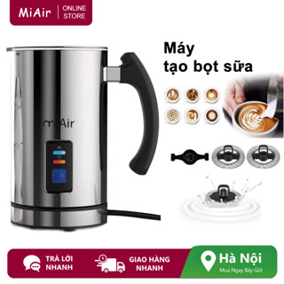 MiAir của Cilton Máy tạo bọt sữa điện 3 trong 1 Máy tạo bọt nóng lạnh & ấm tự động Máy làm sữa Máy hấp cà phê Latte Cappuccino ấm áp