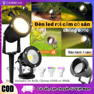 CANMEIJIA Đèn LED bãi cỏ IP65 Đèn đựng cây chống nước 5w 10w Ngoài Trời Rọi Cây