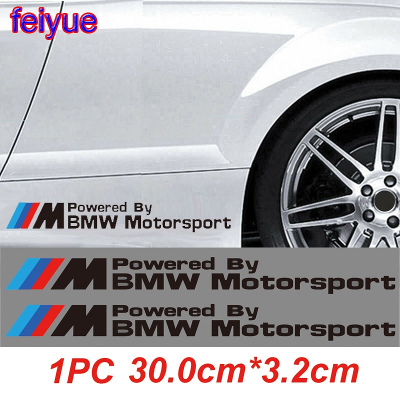 2 Miếng Dán Bên Xe Ô Tô Cho Xe BMW E36 E39 E46 E30 E60 E61 E64 E70 E71 E85 M3 E87 E90 E83 F10 F20 F3