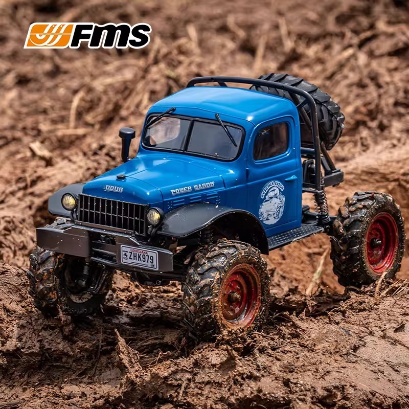 FMS 1 / 24 FCX24 Power Wago 210mm Xe địa hình điều khiển từ xa