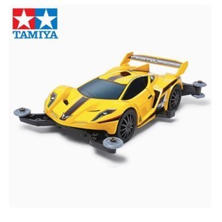 TAMIYA TAMIYA Ổ đĩa bốn bánh 18637 FESTA JAUNE Vàng Supercar MA Khung gầm lắp ráp ô tô