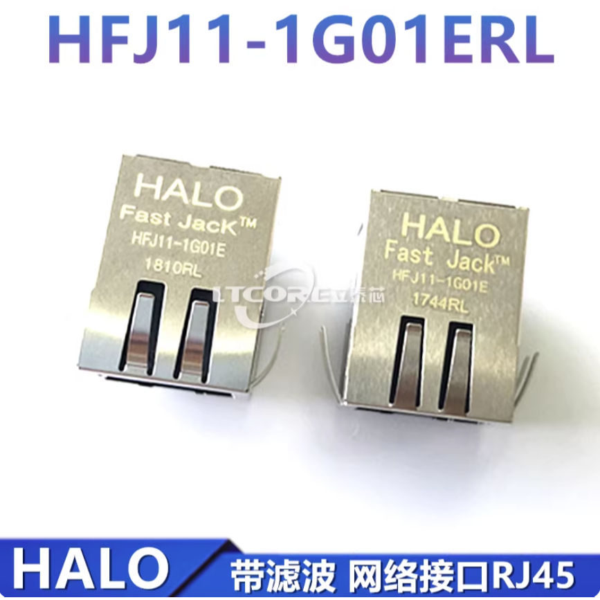 HALO Thương Hiệu Mới HFJ11-1G01E Có Giao Diện Mạng Lọc RJ45 HFJ11-1G01ERL Còn Hàng