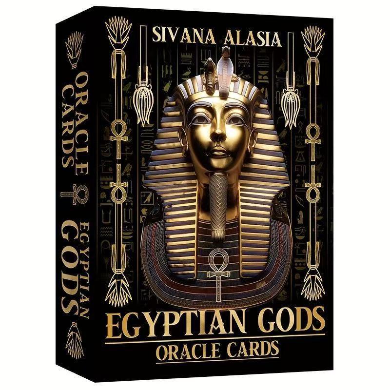 EGYPTIAN Gods ORACLE Card Bảng Tiếng Anh Trò Chơi Thẻ EGYPTIAN Gods ORACLE THẺ
