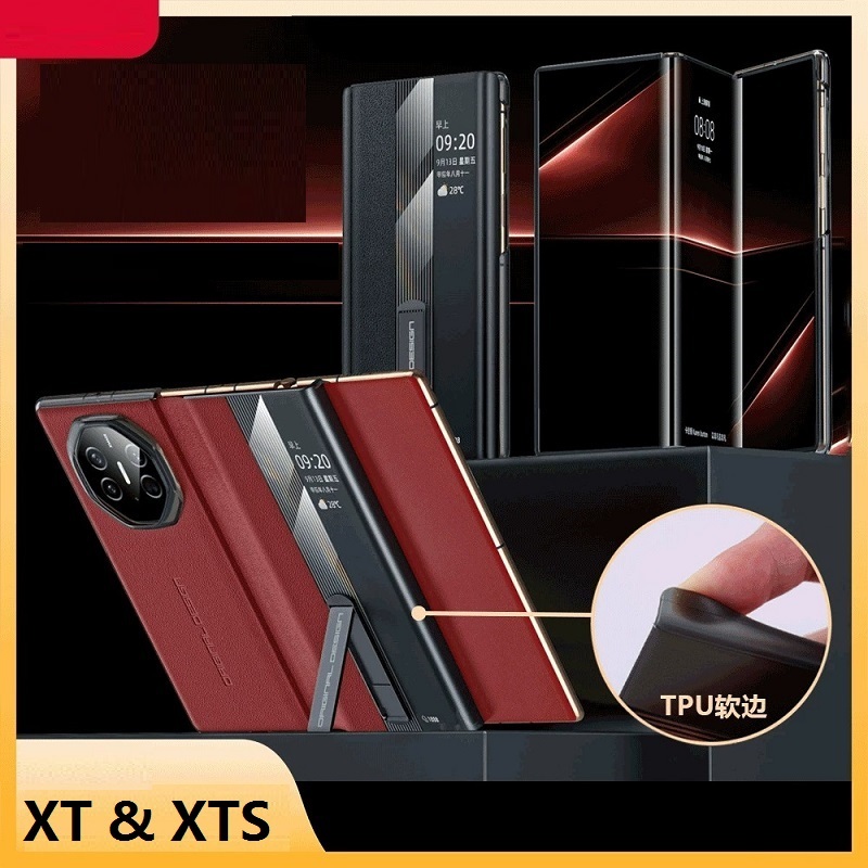 Flip Book Da Dành Cho Huawei Mate XT XTS Ultimate Cover Ví Giá Đỡ Vỏ Bảo Vệ