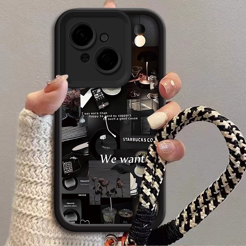 Vỏ Nhạc Cuộc Sống Cà Phê Cho Tecno POP 9 Tecno POP 10 SPARK GO 1 SPARK GO 1S SPARK GO 2025 SPARK GO2