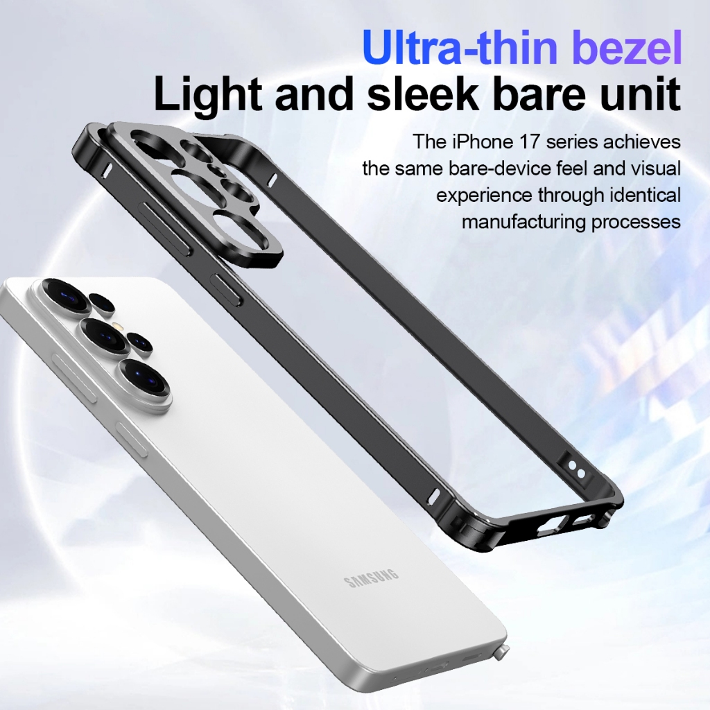 Xingkai Series Metal Frame Cover For Samsung Galaxy S26 Plus S26Ultra Shockproof Camera Protective A