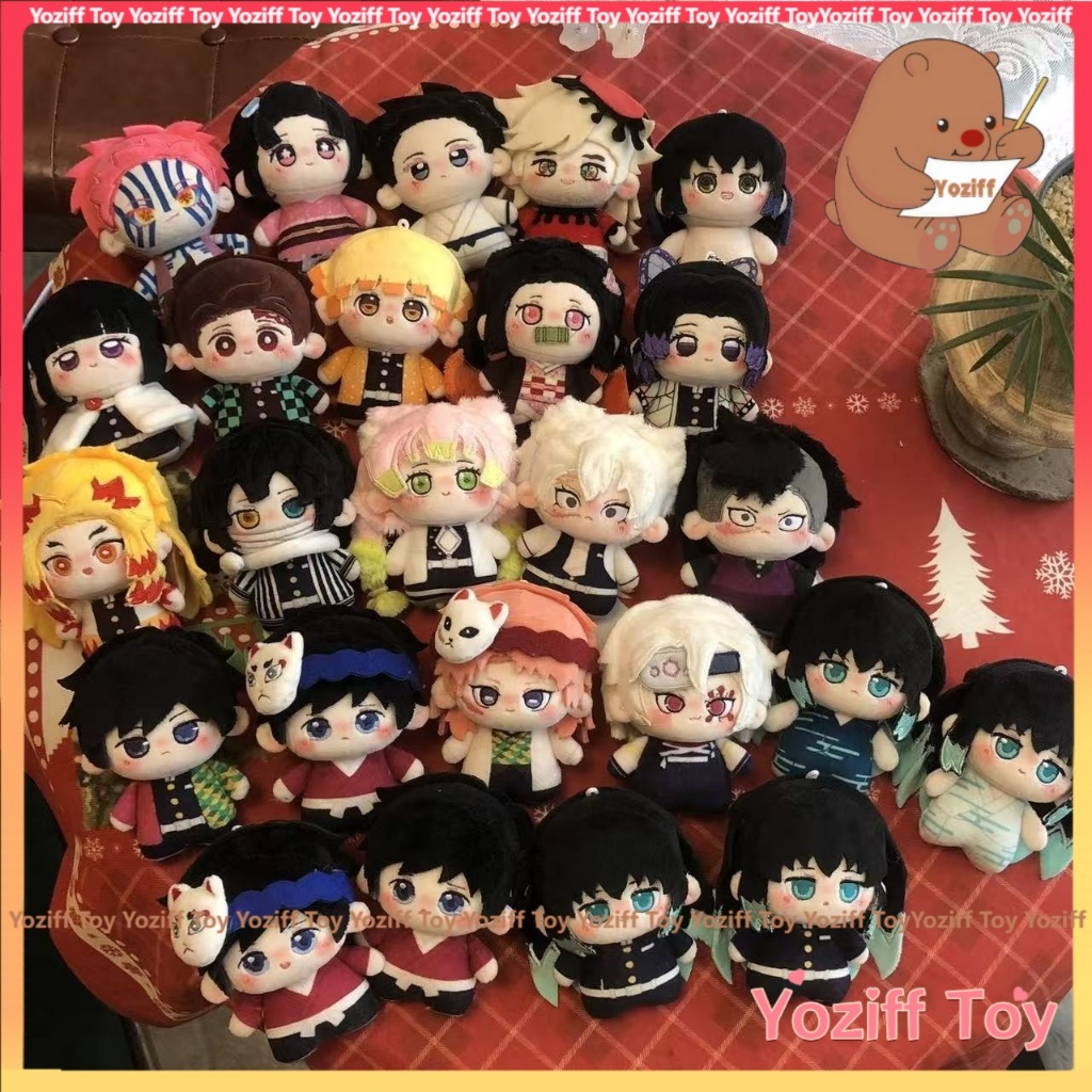 MỚI 10cm Anime Demon Slayer Sang Trọng Búp Bê, Nhồi Bông Shinazugawa Sanemi Tomioka Giyu Kamado Tanj