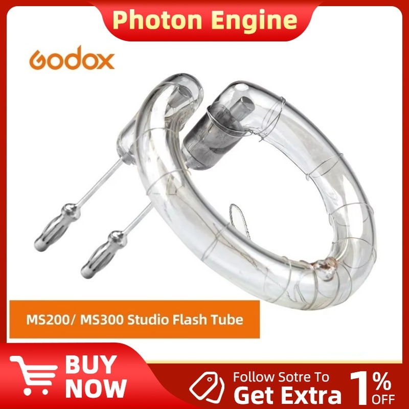Ống đèn Flash chuyên nghiệp Godox 300Ws cho Godox MS200 MS300 MS200V MS300V