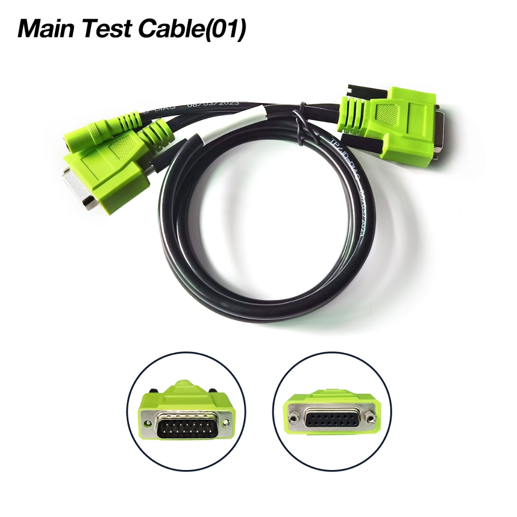 Kết nối chẩn đoán xe máy MOTO-01 hoạt động cho cáp kiểm tra chính M100 / M100 PRO DB15PIN