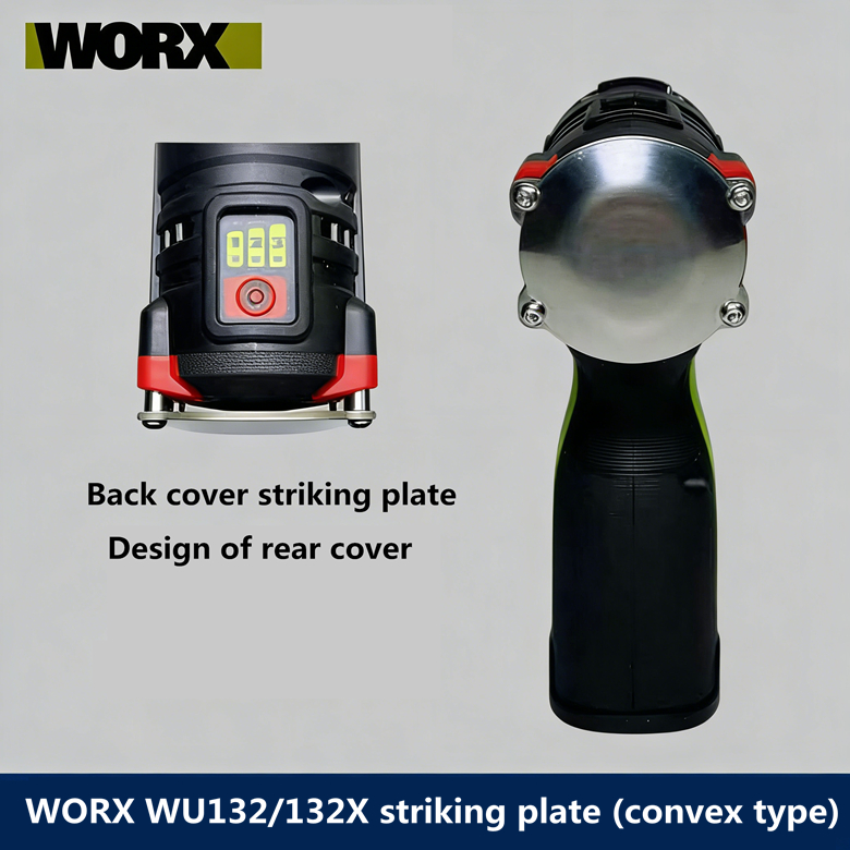 Tua vít WORX WU132 / 132X, Tấm gõ phía sau (Hình lồi)