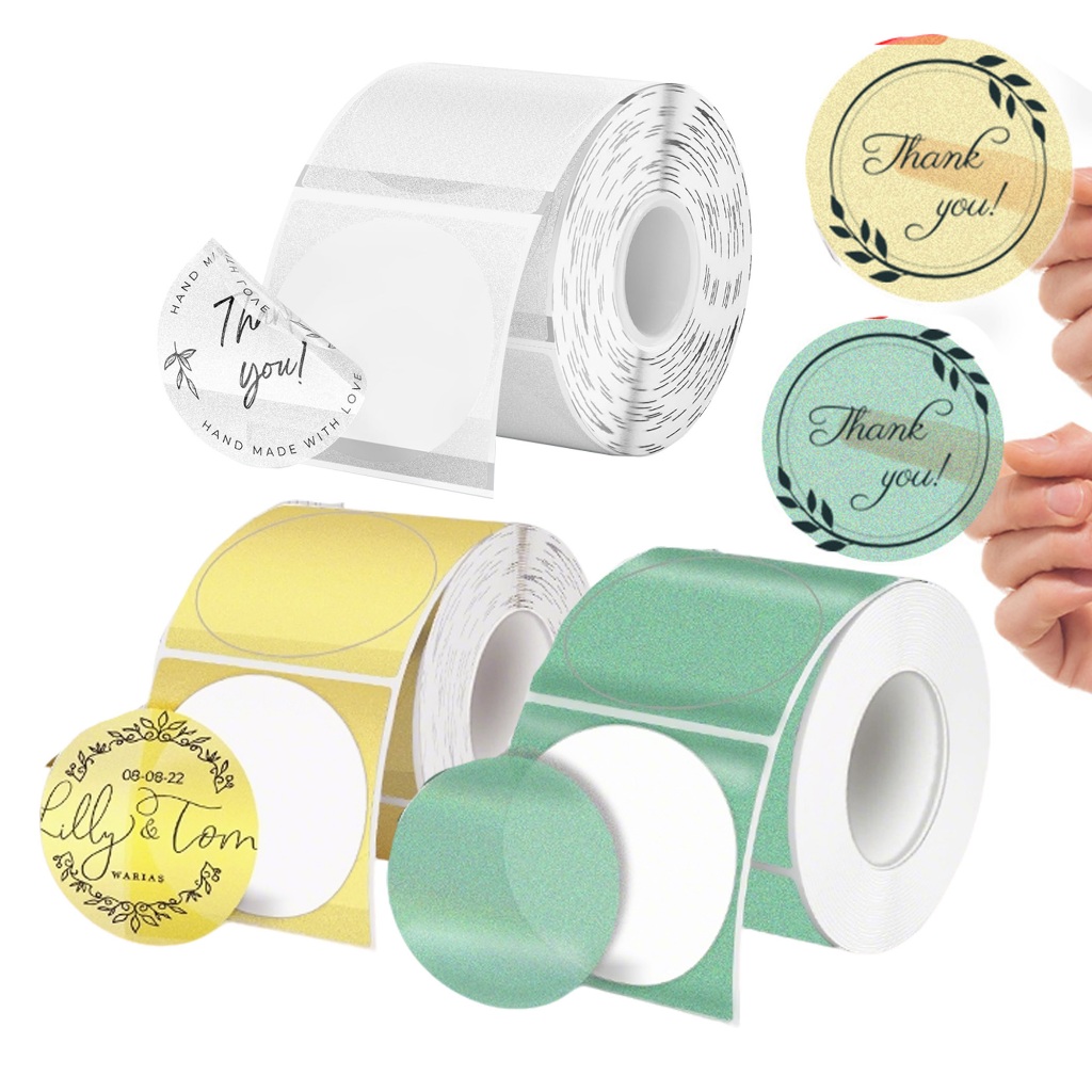 Vòng tròn trong suốt mờ cho Marklife P50 cho Marklife P50 Phomemo M110 / M220 / M200, QLabel E210 Cl